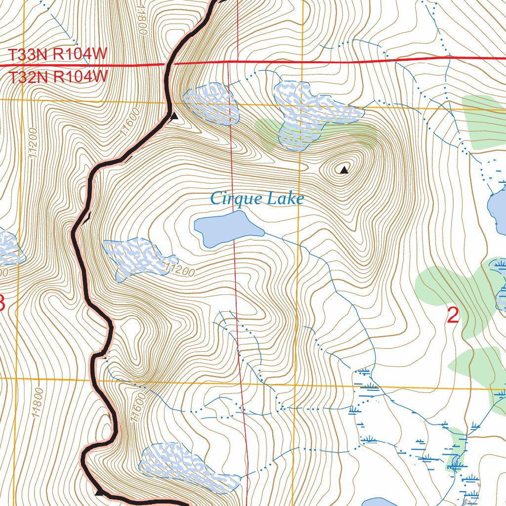 Lizard Head Peak, WY FSTopo Map by US Forest Service - Topo | Avenza Maps