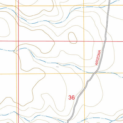 Lockwood Canyon, AZ FSTopo Preview 2