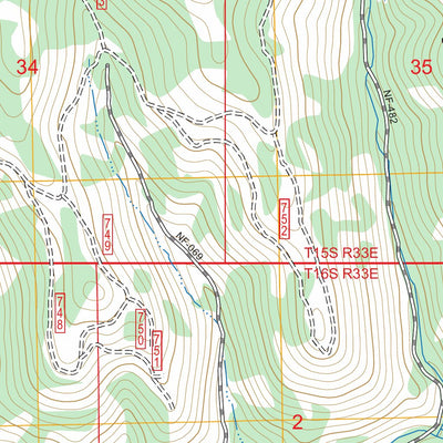 Logan Valley West, OR FSTopo Preview 3