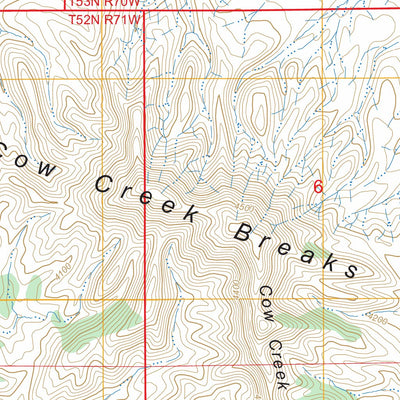 Lone Tree Creek, WY FSTopo Preview 3
