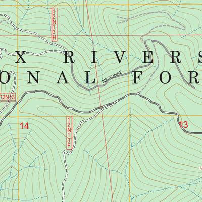 Lonesome Ridge, CA FSTopo Preview 2