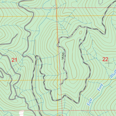 Lonesome Ridge, CA FSTopo Preview 3