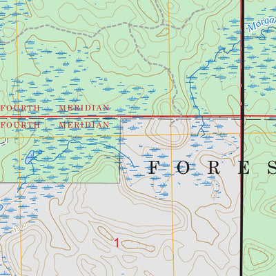 Long Lake SE, WI FSTopo Preview 2
