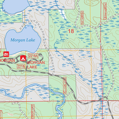 Long Lake SE, WI FSTopo Preview 3