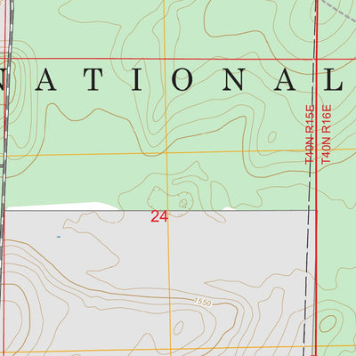 Long Lake NE, WI-MI FSTopo Preview 2
