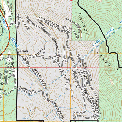 Longs Peak, CO FSTopo Preview 3