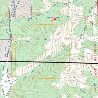 Long Valley Junction, UT FSTopo Preview 3