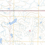 Lone Well Creek East, SD FSTopo Preview 3
