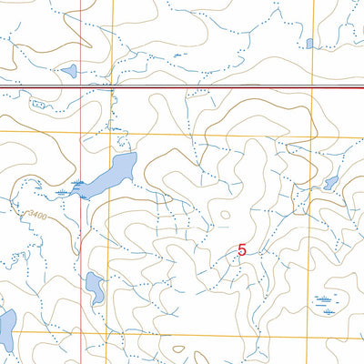 Lone Well Creek East, SD FSTopo Preview 3