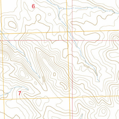 Lookout Butte, ND FSTopo Preview 3
