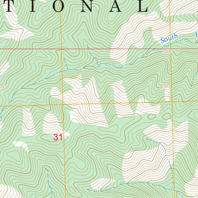 Lookout Mountain, NM FSTopo Preview 2