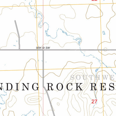 Lookout Butte SE, ND FSTopo Preview 2
