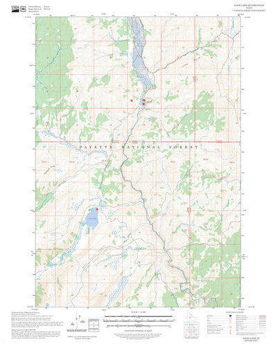 Loon Lake, ID FSTopo Preview 1