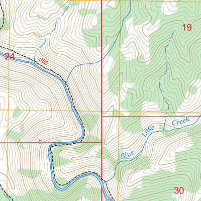 Loon Lake, ID FSTopo Preview 3