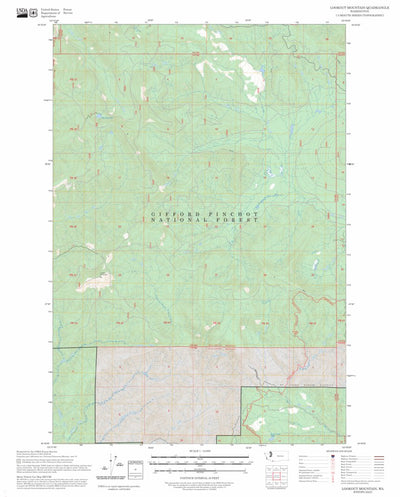 Lookout Mountain, WA FSTopo Preview 1