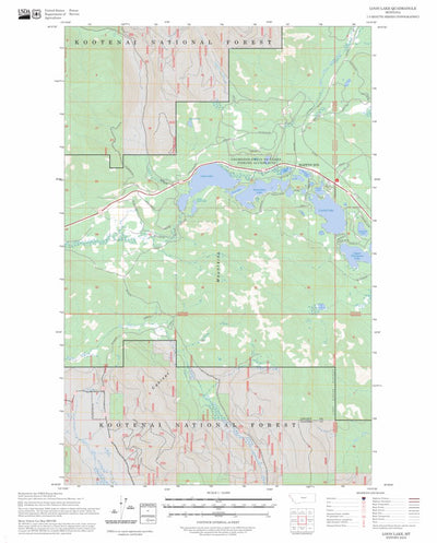 Loon Lake, MT FSTopo Preview 1