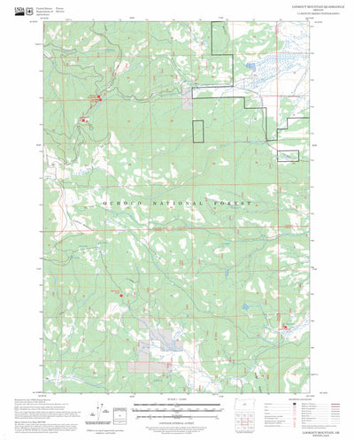 Lookout Mountain, OR FSTopo Preview 1