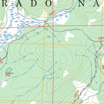 Loon Lake, CA FSTopo Preview 2