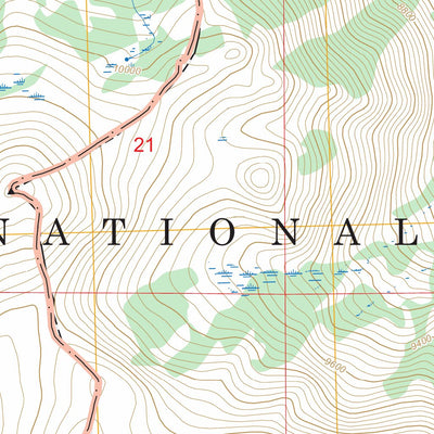 Lost Cannon Peak, CA FSTopo Preview 2