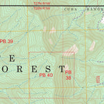 Los Indios Canyon, NM FSTopo Preview 3