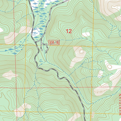 Louis Lake, WY FSTopo Preview 3