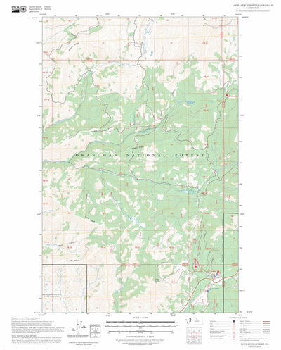 Loup Loup Summit, WA FSTopo Preview 1