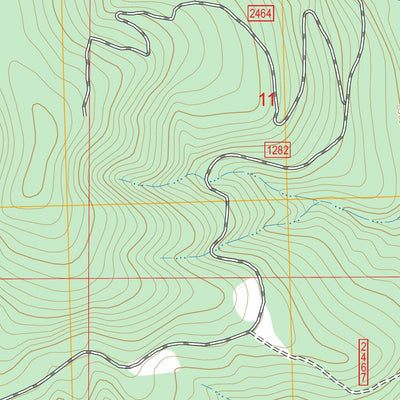 Lower Seymour Lake, MT FSTopo Preview 2