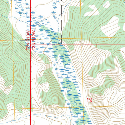 Lower Seymour Lake, MT FSTopo Preview 3