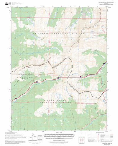 Loveland Pass, CO FSTopo Preview 1