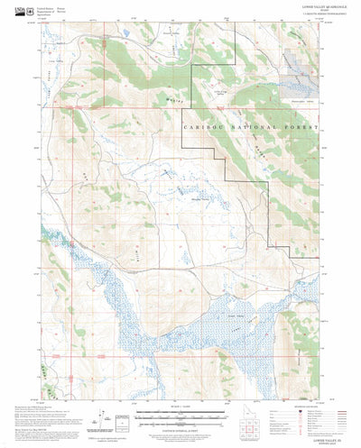 Lower Valley, ID FSTopo Preview 1