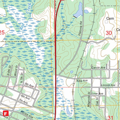 Lumberton, MS FSTopo Preview 3