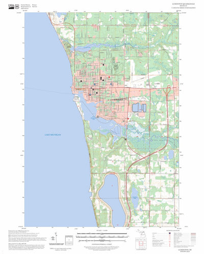 Ludington, MI FSTopo Preview 1