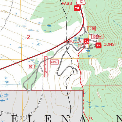 MacDonald Pass, MT FSTopo Preview 2
