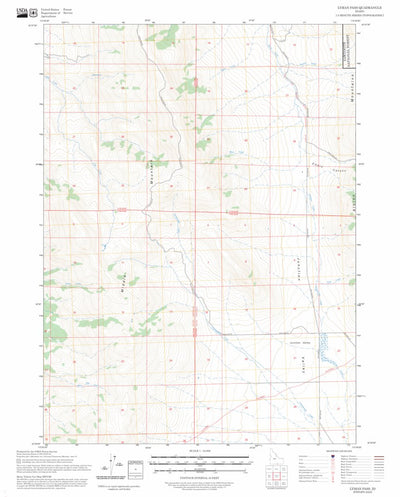 Lyman Pass, ID FSTopo Preview 1