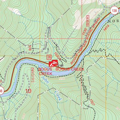 Mace Mountain, OR FSTopo Preview 3