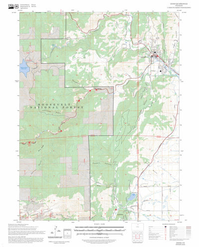 Lyons, CO FSTopo Preview 1