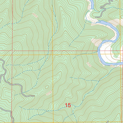 Mad River Buttes, CA FSTopo Preview 3