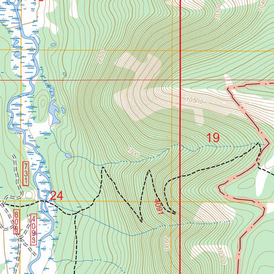 Lyman Lake, UT-WY FSTopo Preview 3