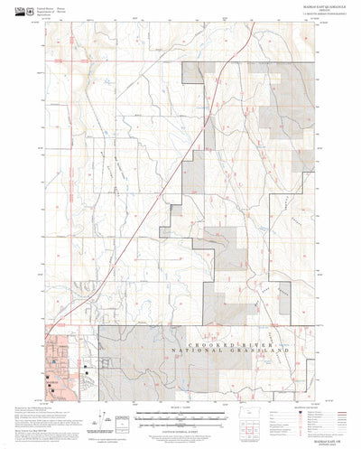 Madras East, OR FSTopo Preview 1