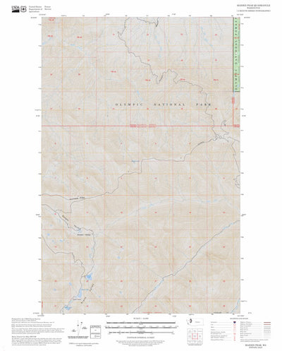 Maiden Peak, WA FSTopo Preview 1