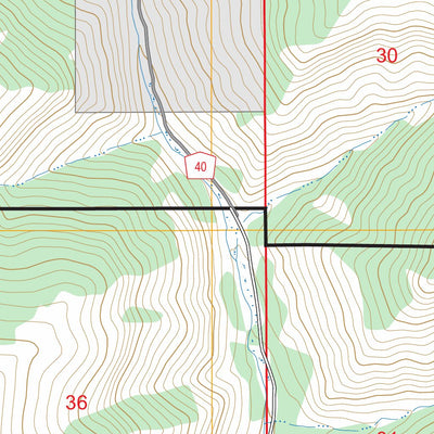 Mahogany Point, UT FSTopo Preview 2