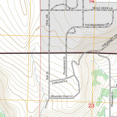 Mahogany Ridge, CA FSTopo Preview 2