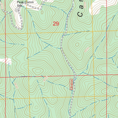 Madre Mountain, NM FSTopo Preview 3