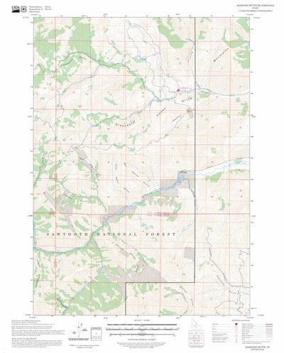 Mahoney Butte, ID FSTopo Preview 1