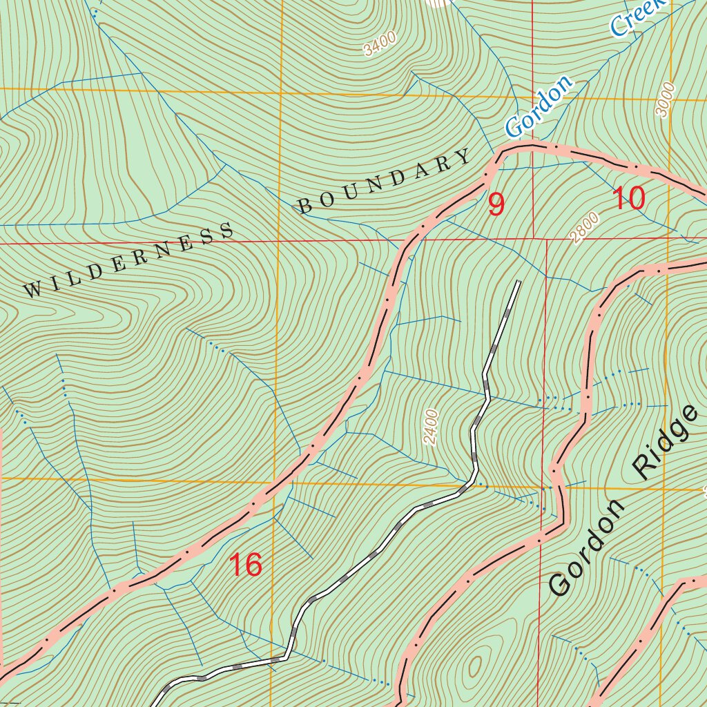 Mallardy Ridge, WA FSTopo Map by US Forest Service - Topo | Avenza Maps