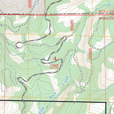 Manastash Lake, WA FSTopo Preview 3