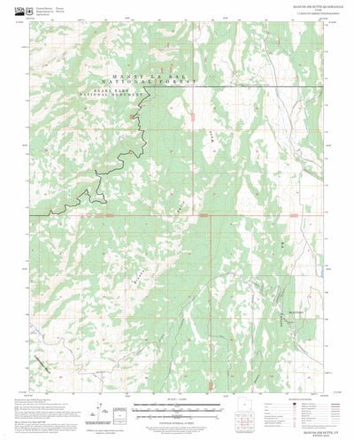Mancos Jim Butte, UT FSTopo Preview 1