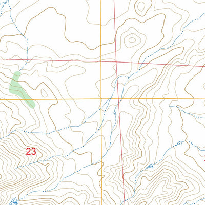 Maneater Creek, WY FSTopo Preview 2