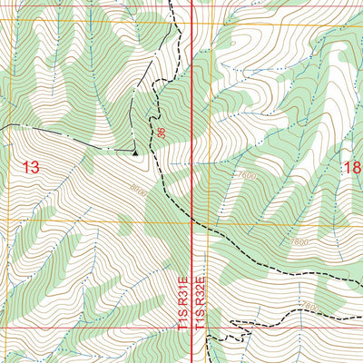 Maple Peak, AZ-NM FSTopo Preview 3