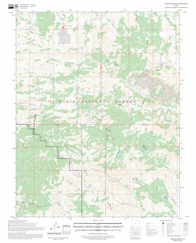 Maple Ridge, UT FSTopo Preview 1
